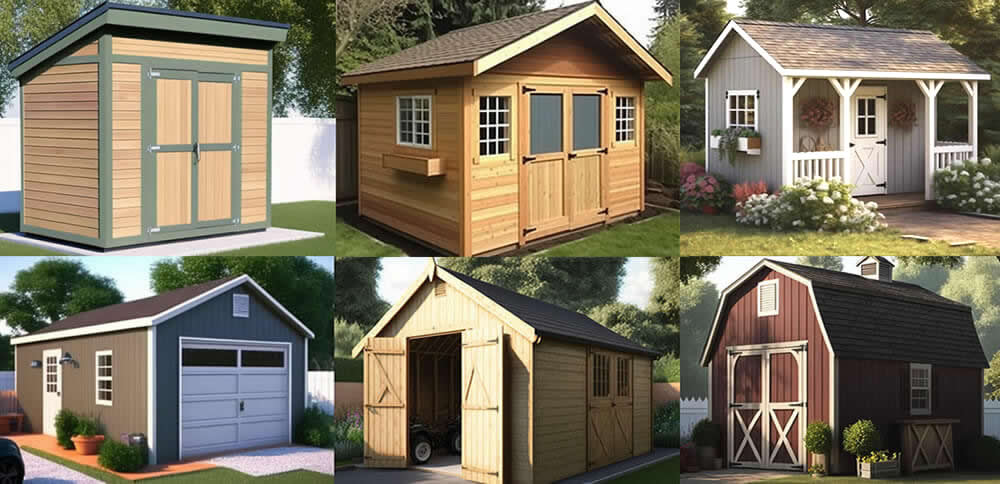 classic and traditional shed designs