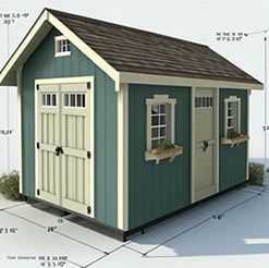 shed drawings blueprints